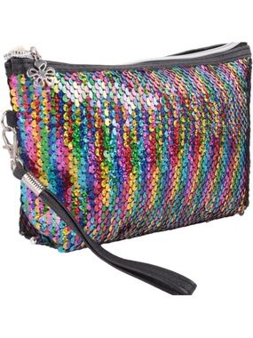 NWT RIAH Cosmetic case/or can be used as a wristlet!  Super cute